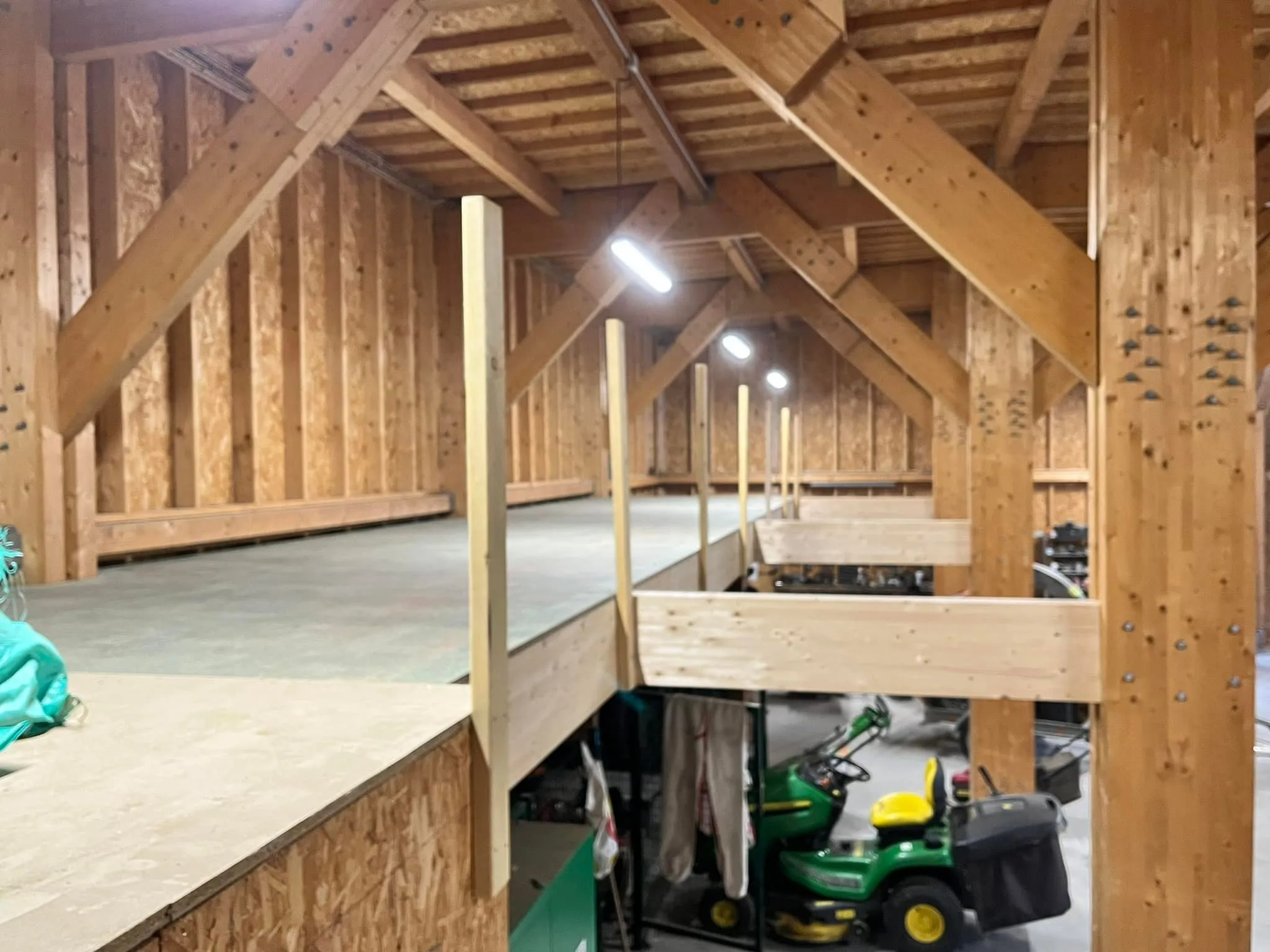 Plateforme de stockage bois