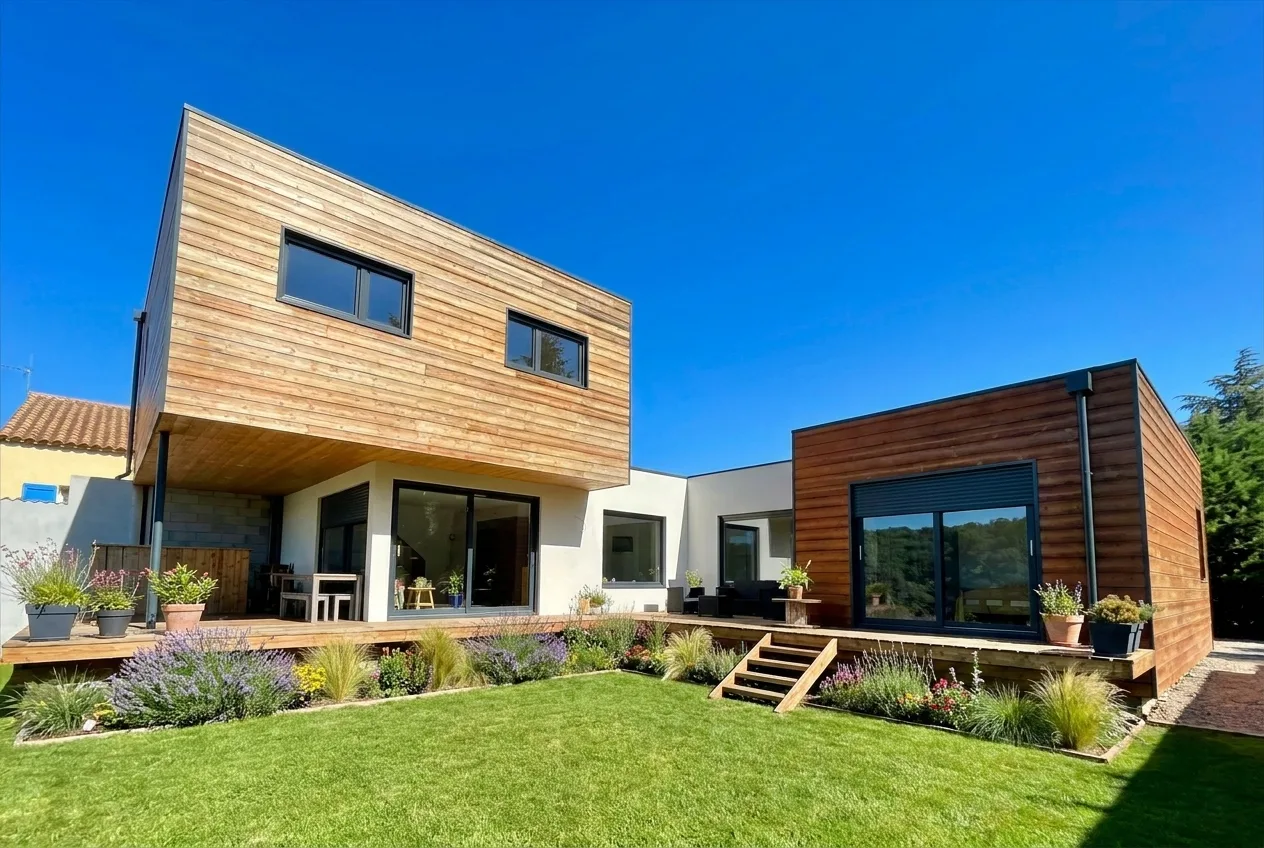 Villa moderne ossature bois
