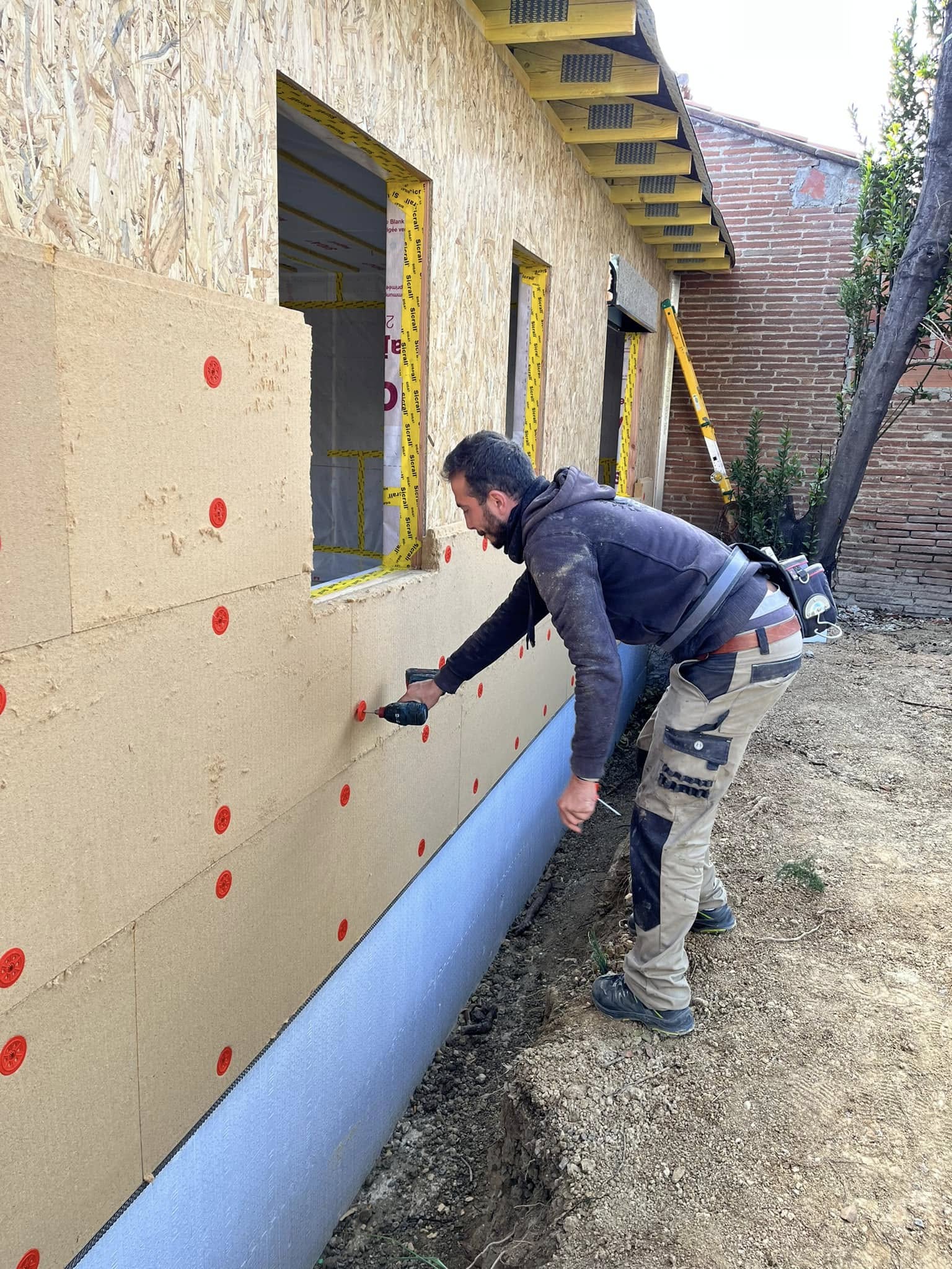 Isolation murs par l'extérieur ITE